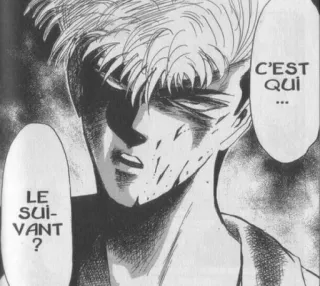 🔥 C'EST QUI ...
LE SUIVANT ? Manga, Cómic, Sangre, Francés whatsapp sticker