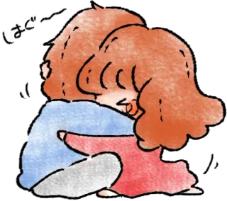 🤗 はぎゅ～ peluk, kasih sayang, imut, kartun, anime telegram sticker