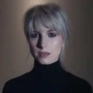 🌀 Hayley Williams เฮลีย์ วิลเลียมส์, Paramore, นักร้อง, นักดนตรี, ผู้หญิง, ภาพเหมือน, เพลง telegram sticker