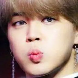 ☺ Jimin K-Pop, singer, celebrity, artist, music telegram sticker