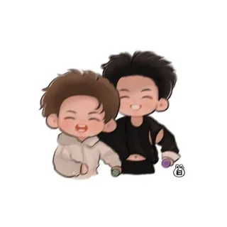 🌟 만화, 치비, 캐릭터, 일러스트 telegram sticker