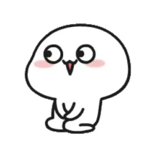 😼 carino, cartone animato, divertente, personaggio, adesivo telegram sticker