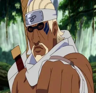 🐙 Killer Bee Naruto anime, ninja, character, killer bee, naruto, jinchuriki telegram sticker