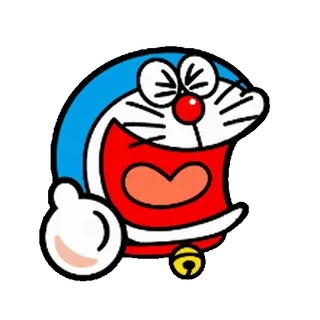 🔵 Doraemon 만화, 애니메이션, 고양이, 로봇, 도라에몽, 종 whatsapp sticker