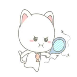 The Cute Cat telegram stickers