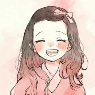 🌸 Nezuko Kamado Demon Slayer 애니, 귀멸의 칼날, 네즈코, 카마도 네즈코, 귀여운, 만화 telegram sticker