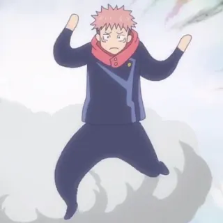 💥 Yuji Itadori Jujutsu Kaisen Anime, Cartoni animati, Divertente, Jujutsu Kaisen, Yuji Itadori telegram sticker