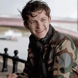 ⚙ Tom Holland actor, celebridad, persona, hombre whatsapp sticker