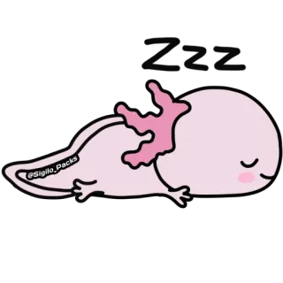 💗 Axolote @Sigilo_packs 💗 telegram stickers