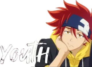 😒 Youth Anime, Jugend, Charakter, Sticker telegram sticker