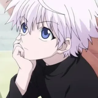 🇯🇵 Killua Zoldyck Hunter x Hunter anime, manga, character, killua, killua zoldyck, hunter x hunter telegram sticker
