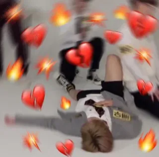 💔 心碎, 伤心, 情感, 悲伤, 受伤 telegram sticker