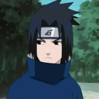 🎧 Sasuke Naruto anime, sasuke, naruto, ninja, manga telegram sticker