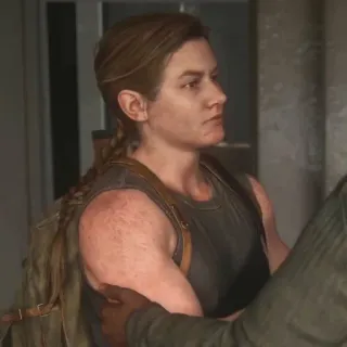 🪶 Abby Anderson The Last of Us Part II abby, tlou, last of us, игра, персонаж, видеоигра, постапокалипсис telegram sticker