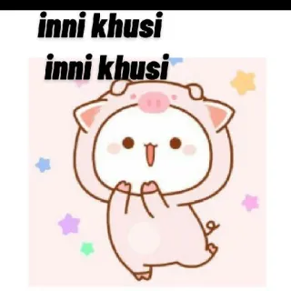 😊 inni khusi
inni khusi dibujos animados, cerdo, lindo, kawaii whatsapp sticker