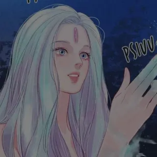 🖤 PSIVV phụ nữ, huyền bí, ảo mộng, chân dung telegram sticker