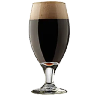 😝 birra, birra scura, stout, bevanda, alcol telegram sticker