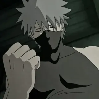 🗡️ Kakashi Hatake Naruto anime, kakashi, naruto, ninja, character telegram sticker
