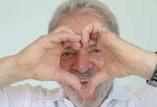 ❤ Lula Лула, Бразилия, Политический деятель, Политик, Сердечки руками telegram sticker