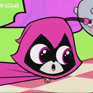 😯 Raven Teen Titans Go! Cartone animato, Supereroe, Teen Titans, Raven telegram sticker