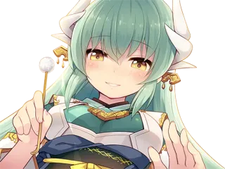 🧸 アニメガール, かわいい, 漫画, 女性, イラスト telegram sticker