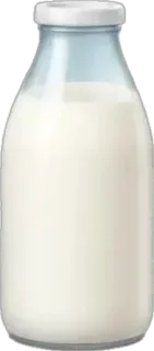 🤩 Milch, Flasche, Getränk, Milchprodukte, Weiß, Essen telegram sticker