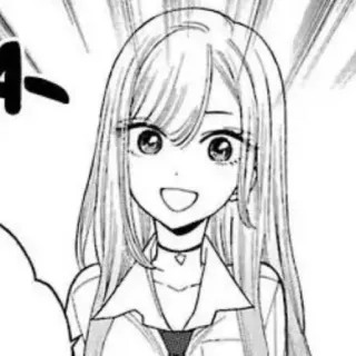 📀 Marin Kitagawa My Dress-Up Darling Anime, Manga, Fille, Mignon, Souriant, Marin Kitagawa, My Dress-Up Darling telegram sticker