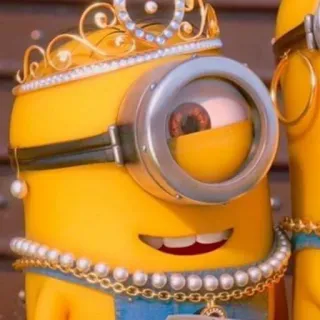 👸 Minion minion, despicable me, cartoon, character, funny, sticker telegram sticker