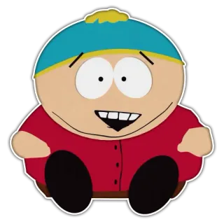 😃 Eric Cartman South Park Dessin animé, Comédie, Enfant, Drôle, Personnage telegram sticker