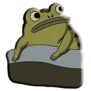 😴 grenouille, animal, dessin animé, amphibien, mignon telegram sticker