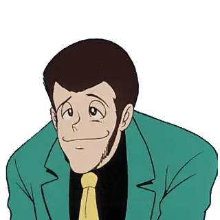😣 Arsène Lupin III Lupin the 3rd Arsène Lupin III, Lupin der Dritte, Anime, Cartoon telegram sticker