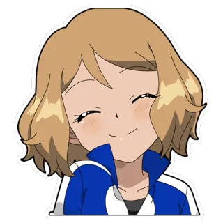 😇 Serena Pokemon Anime, Pokémon, Serena, Personaggio, Carino, Ragazza telegram sticker