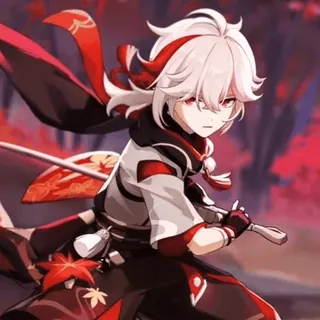 🍁 Kaedehara Kazuha Genshin Impact Аниме, Видеоигра, Genshin Impact, Кадзуха, Персонаж whatsapp sticker