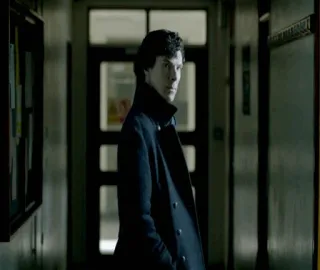😏 Sherlock Holmes Sherlock sherlock, sherlock holmes, benedict cumberbatch, bbc, detective, british drama telegram sticker