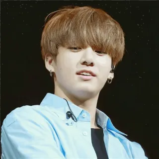 😄 Jungkook Jungkook, BTS, K-pop, Idole, Chanteur, Musique telegram sticker