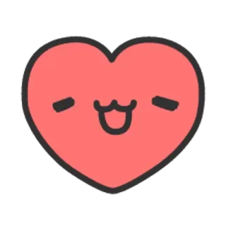 🐮 ハート, かわいい, 可愛い, 絵文字, 愛, アニメ telegram sticker