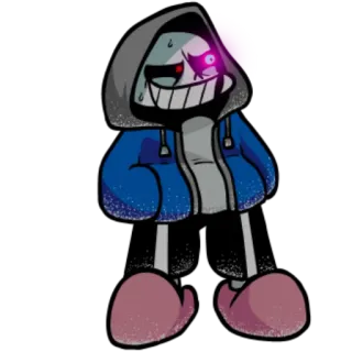 ⬆️ Sans Undertale undertale, sans, monster, videogame whatsapp sticker