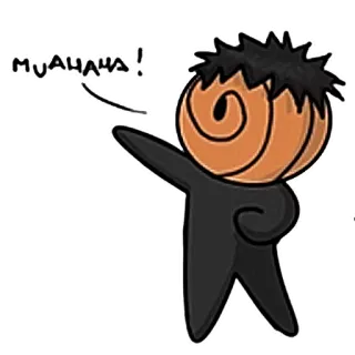 akatsuki-chibi🍊tobi telegram stickers