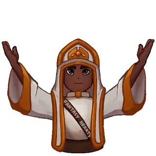 🤩 FANTASY HEARTS 판타지, 하트, 캐릭터, 게임 telegram sticker
