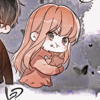 🦔 Kreskówka, Urocze, Chibi, Anime, Manga, Postać telegram sticker
