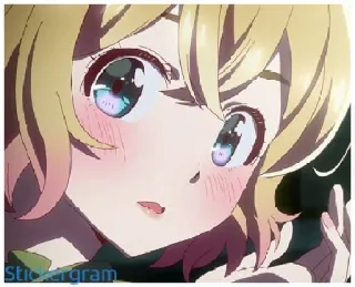 😳 Anime, Karakter, Manga, Lucu, Gadis telegram sticker
