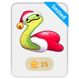 🎁 limited wąż, boże narodzenie, uroczy, edycja limitowana, naklejka, święto, kreskówka whatsapp sticker