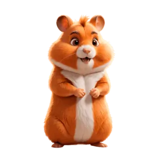 ⭐️ 仓鼠, 动物, 可爱, 啮齿动物, 宠物, 家畜, 哺乳动物 whatsapp sticker