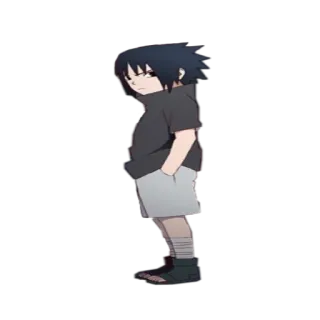 😒 Sasuke Naruto 애니메이션, 만화, 만화, 사스케, 나루토 telegram sticker