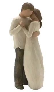 😍 figurine, couple, amour, romance, étreinte, mariage, anniversaire, cadeau telegram sticker