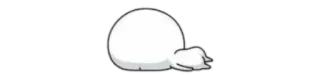 🍬 plama, abstrakcja, biały telegram sticker