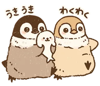 ₍ Pᥱρᥱ ᴛɦᥱ ρᥱᥒgᥙiᥒ ₎ ˚₊· ♡ @mewsticks telegram stickers