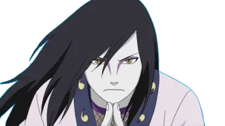 😕 Orochimaru Naruto 오로치마루, 나루토, 애니메이션, 만화, 닌자, 악당, 뱀, 악 telegram sticker