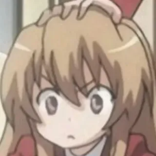 😧 Taiga Aisaka Toradora! Anime, Carino, Manga, Ragazza, Toradora, Taiga, Aisaka whatsapp sticker