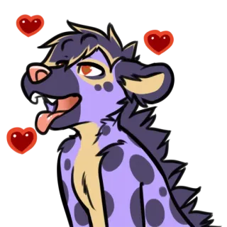 😍 Hyena telegram sticker